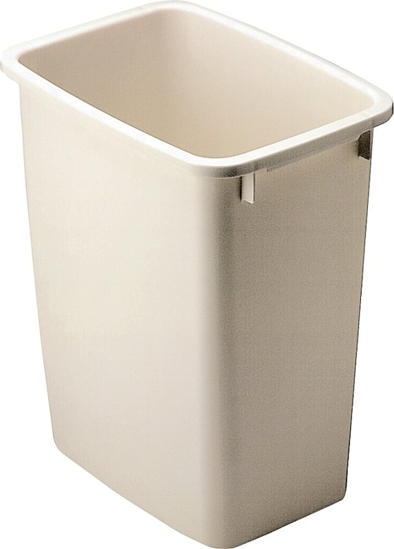 WASTEBASKET 21 QT BISQUE      