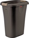 WASTEBASKET OPEN 32 QT DK BLK 