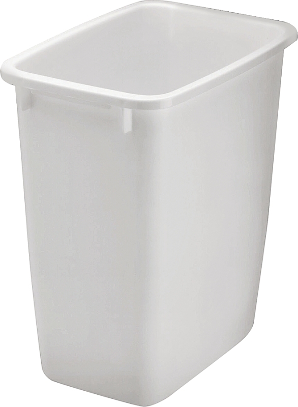 WASTEBASKET WHITE  21QT       