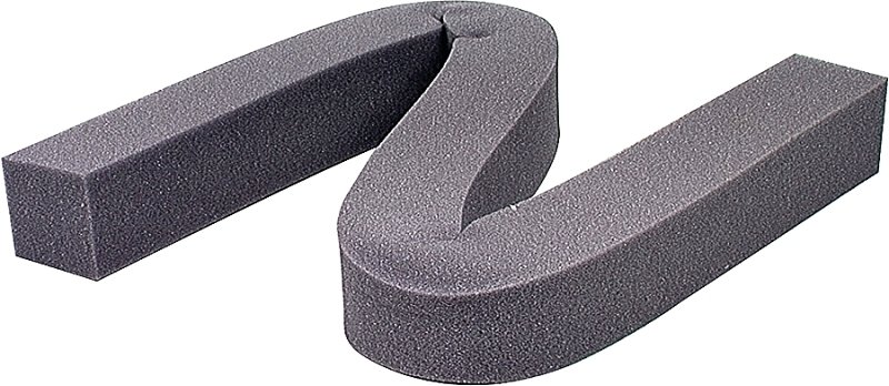 WEATHERSTRIP AC FOAM 42IN  GRY