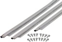 WEATHERSTRIP DOOR 3X7FT NICKEL