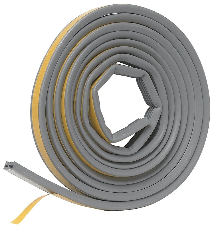 [4744108] WEATHERSTRIP EPDM ADH 10FT GRY