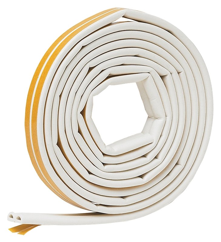 [5739172] WEATHERSTRIP EPDM ADH 17FT WHT