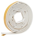 WEATHERSTRIP EPDM ADH 17FT WHT