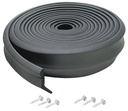 WEATHERSTRIP GARAGE DR 9FT BLK