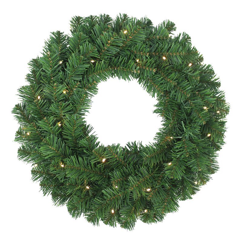 [4051140] WESTERN HEMLOCK WREATH PLT 2FT