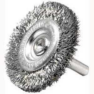 WHEEL BRUSH 3IN CRIMP FINE    