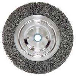 WHEEL BRUSH 5IN CRMP 5/8-1/2  
