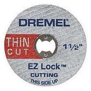 WHEEL CUTOFF EZ LOCK 1-1/2IN  