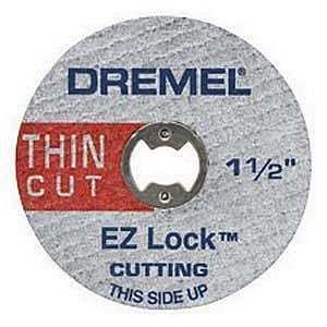 WHEEL CUTOFF EZ LOCK 1-1/2IN  