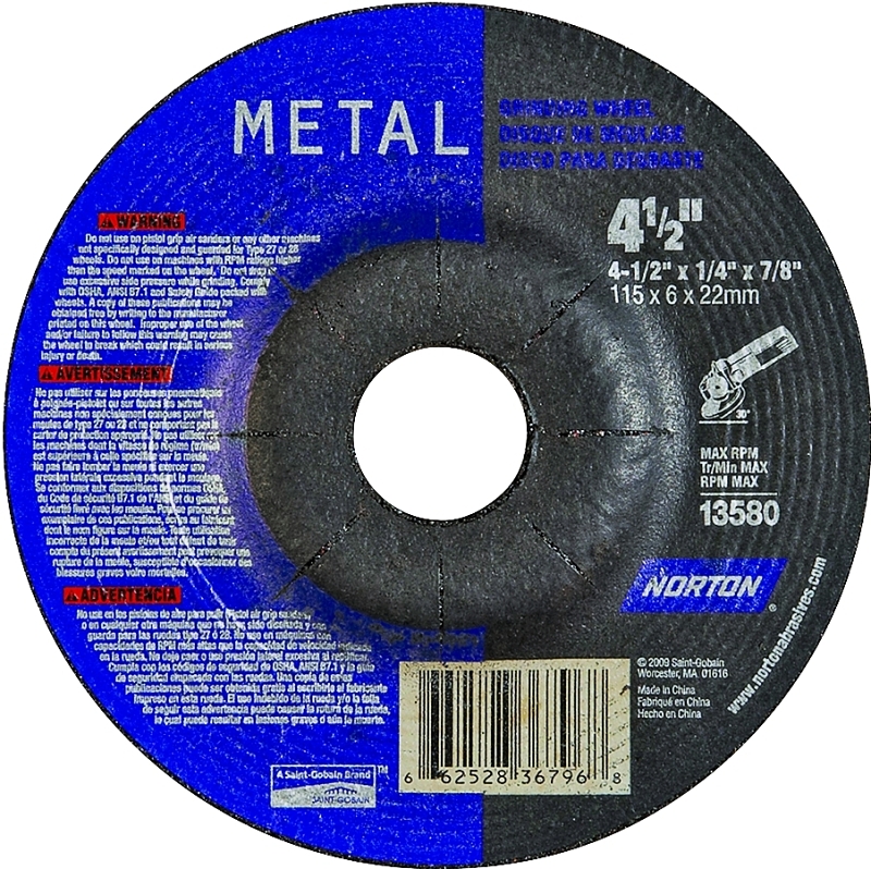 WHEEL GRIND METAL 4-1/2IN ALOX
