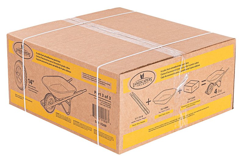 WHEELBARROW PARTS WITH TIRE4CF