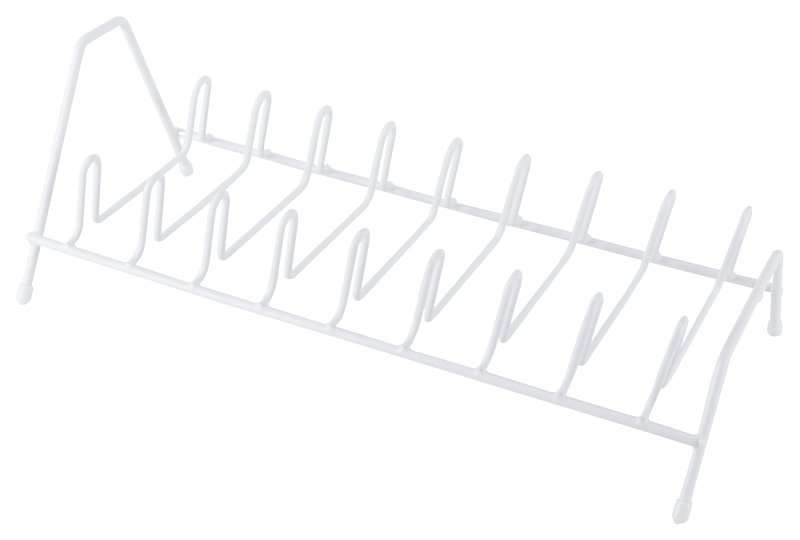WHITE LID STORAGE RACK        
