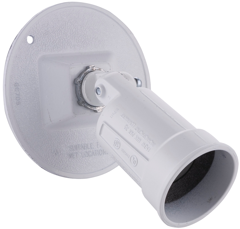 WHT SGL WTHRPRF LMPHLDR/COVER 