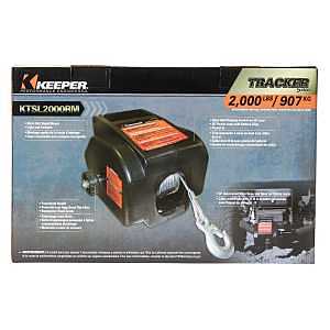 WINCHES ELEC W/BALL MNT 2000LB