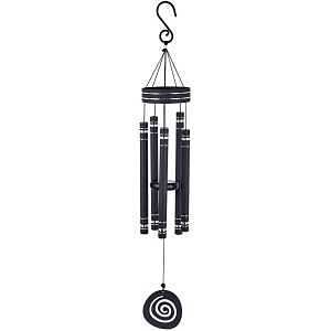 [4936126] WIND CHIME BLACK 36IN         