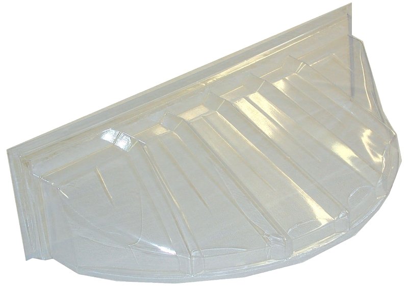 WINDOW WELL CVR 44X19X15IN PLS