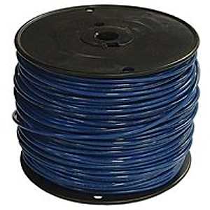 WIRE BLDG 14STR THHN 500FT BLU