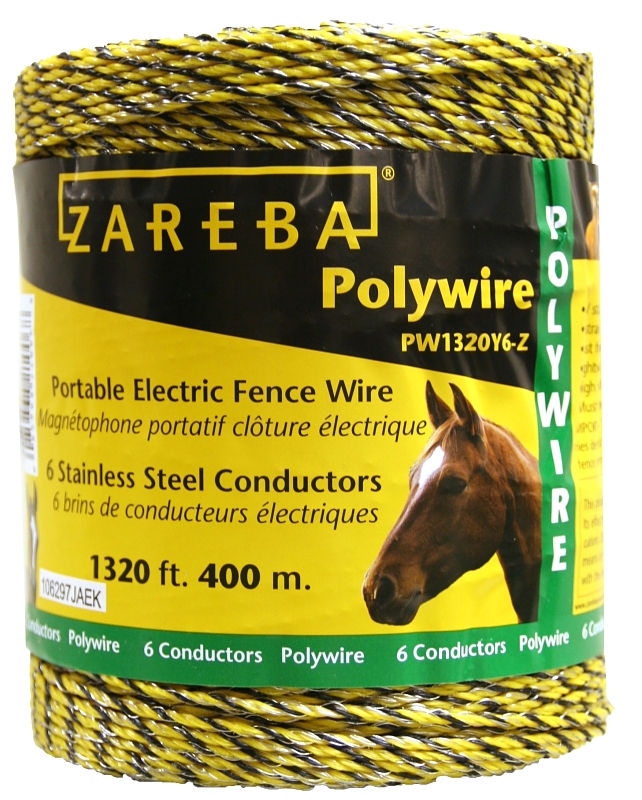 WIRE FENCE POLY 1/4M 1320FT   