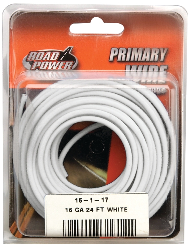 WIRE PRIM WHT 24FT CD 16GA    