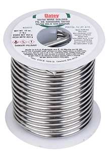 WIRE SOLDER 50/50 SOLID 453G  