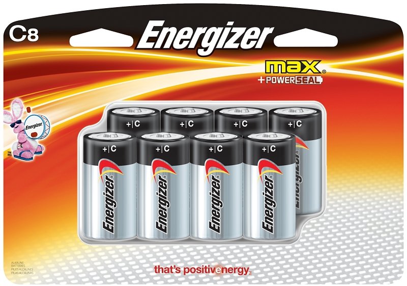 [2927549] BATTERY ALKALINE 8350MAH 8PK/C