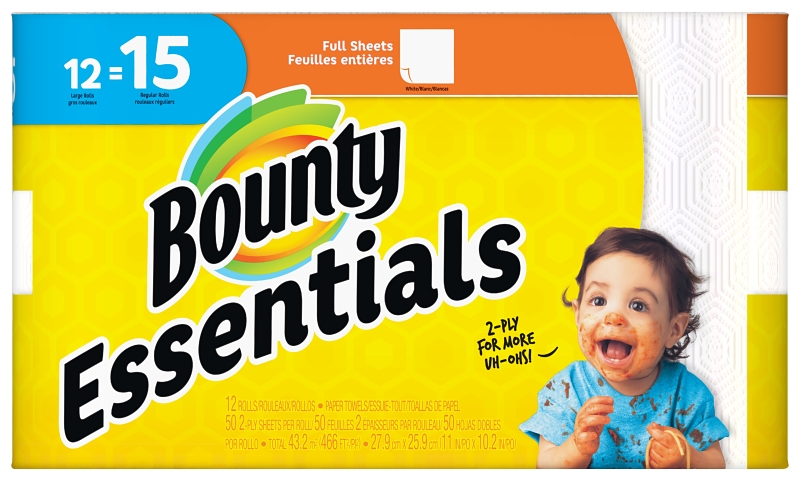 BOUNTY BASIC 12 LARGE ROLL    