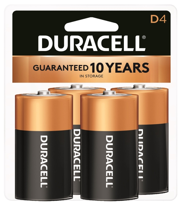 BATTERY ALKALINE CU TOP CD-4D 