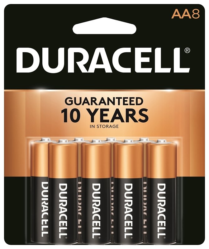 [2698827] BATTERY ALKALINE CU TOP 8/AA  