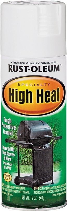 [6253223] PAINT SPRAY HI HEAT WHITE 12OZ