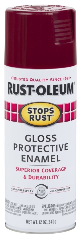PAINT SPRAY GLO BURGUNDY 12OZ 