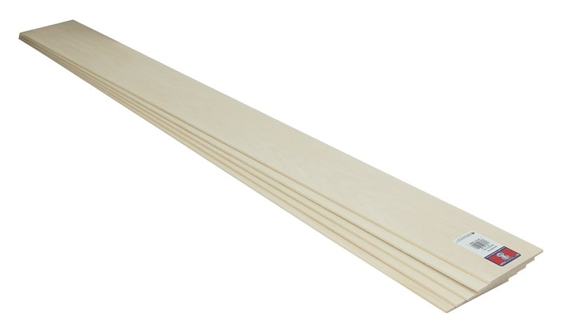 WOOD BASS 1/8IN X 3IN X 36IN  