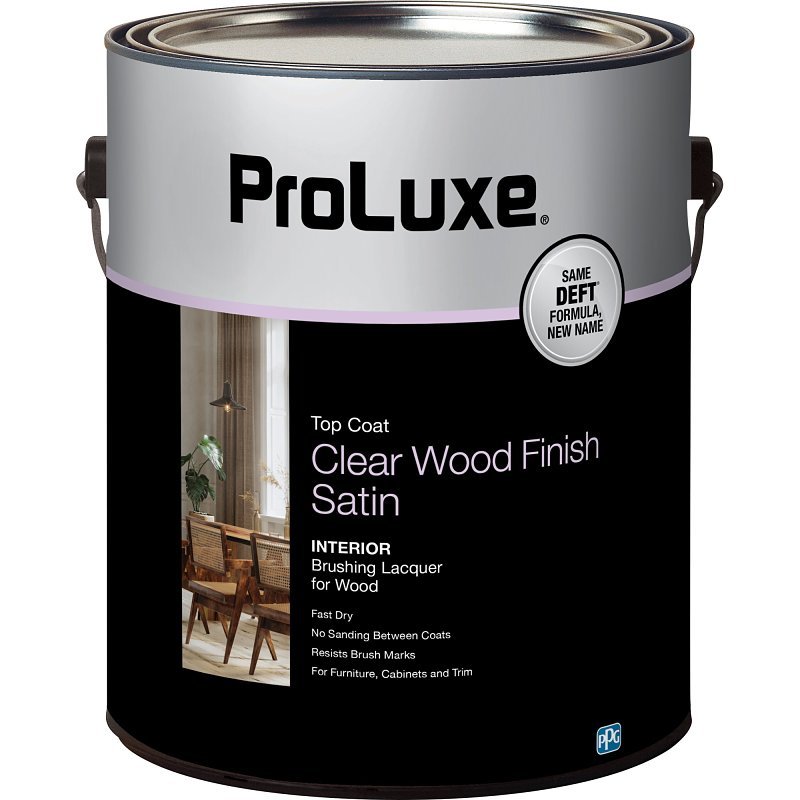WOOD FINISH SATIN CLEAR 1GA   