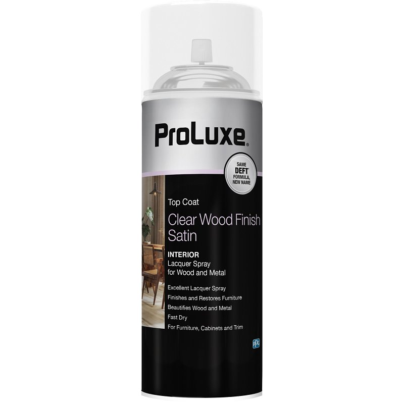 WOOD FINISH SATIN CLR AEROSOL 