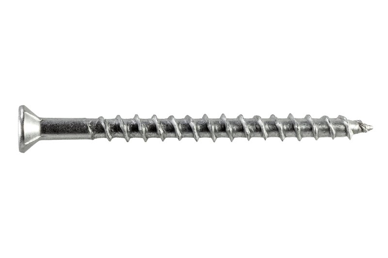 WOOD SCREW DCK SS NO10X2-1/2IN