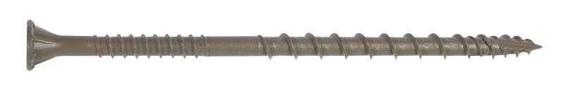 WOOD SCREW FLAT T25 NO10 X 4IN