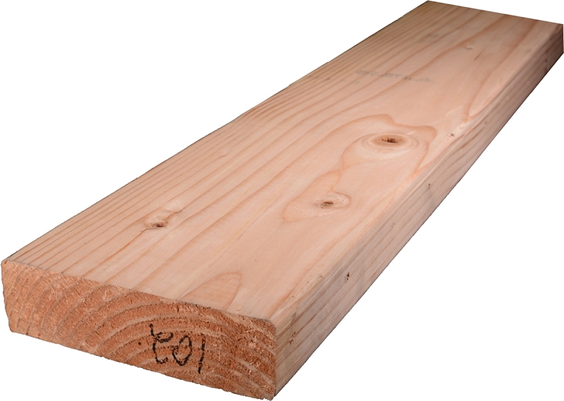 WOOD STUD 2 X 6IN X 8FT       