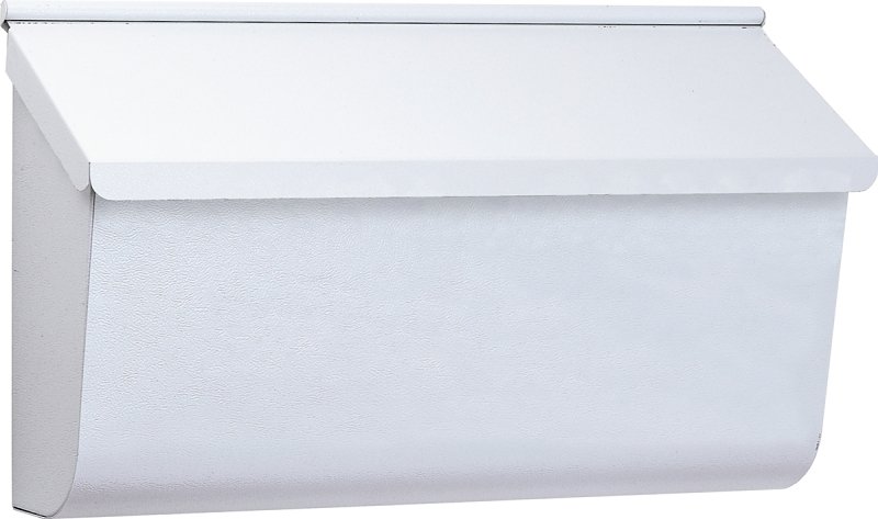 [2377703] WOODLAND WALL MBOX STEEL WHITE