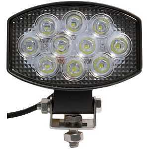 WORK LIGHT LED OVAL MV WHITE  
