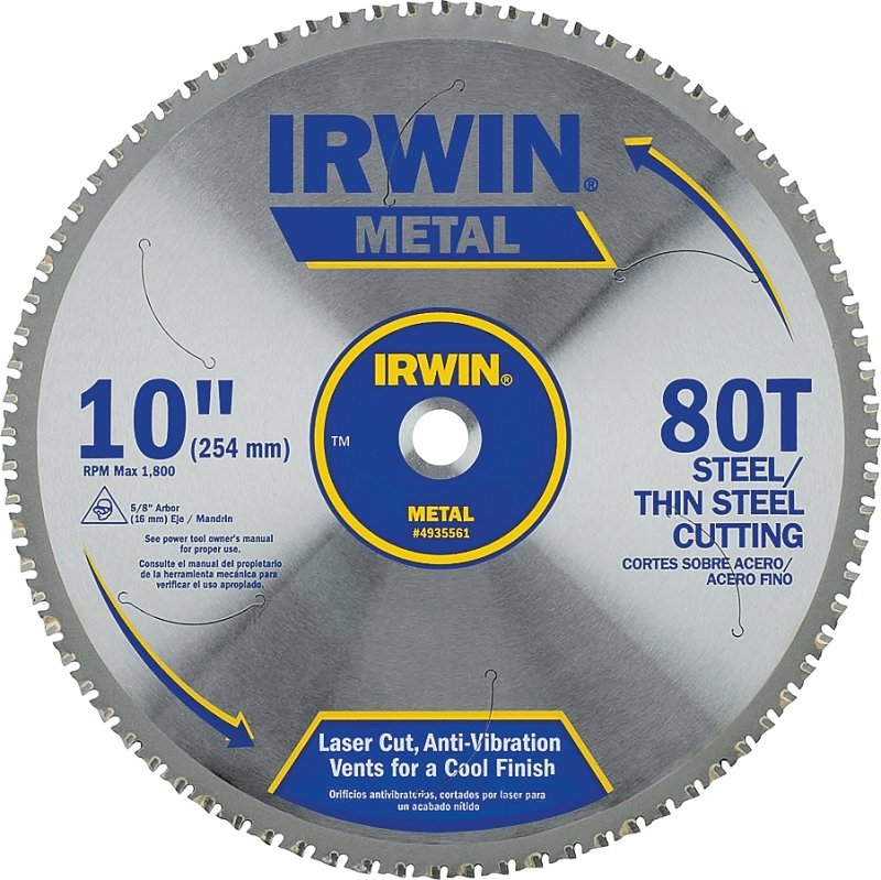 [4973830] BLADE CIRC SAW STEEL 10IN 80T 