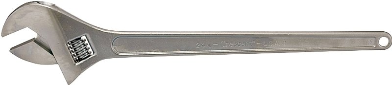 WRENCH ADJUSTABLE 24IN CHROME 