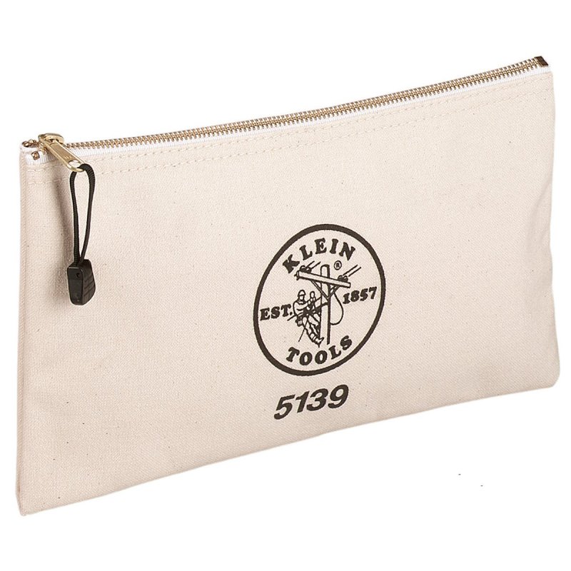 ZIPPER BAG CANVAS             