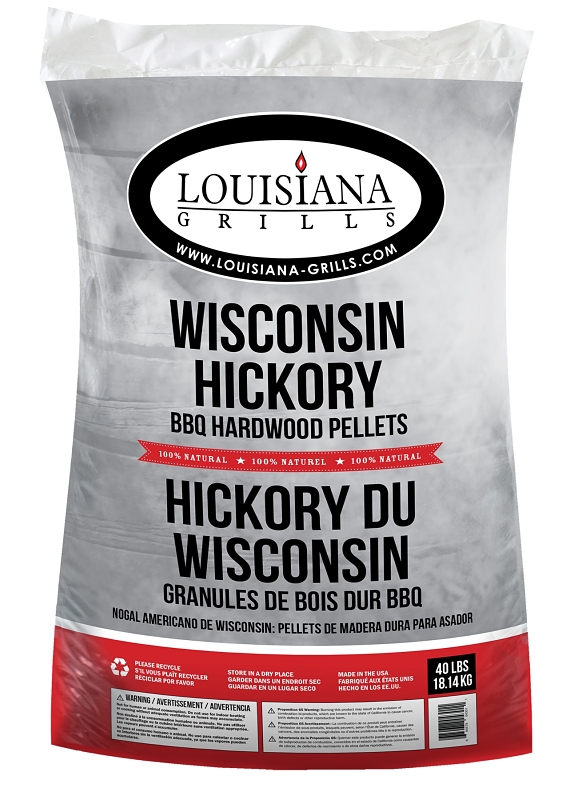 PELLET GRILL WOOD HICKORY 40LB