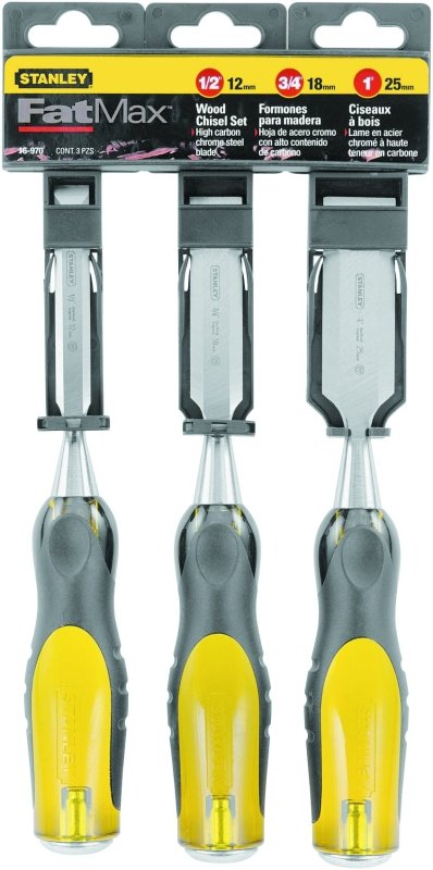 [1898477] CHISEL WOOD FAT MAX SET 3PC   