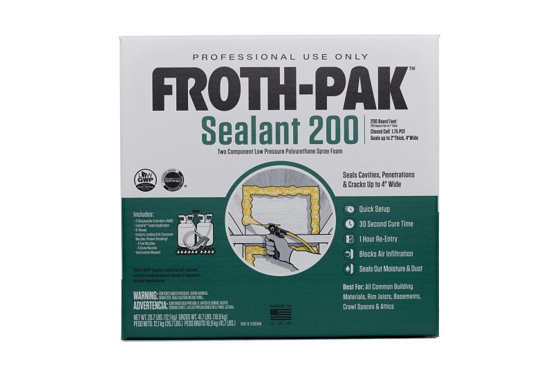 KIT SLNT FOAM 9FT HOS 200SQ FT