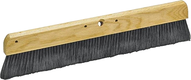 BROOM CONCRETE 24 INCH WOOD   