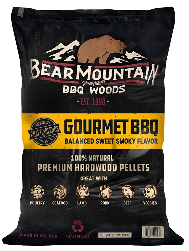 [3333341] PELLET WD BBQ CB GOURMET 20LB 
