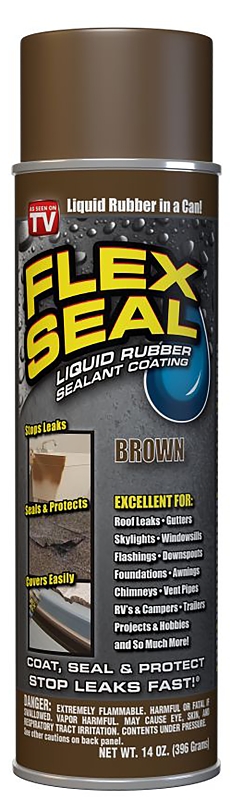 SEALANT RUBBER LIQUID BROWN   