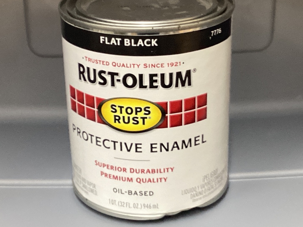 PAINT RST OBS IN EX FLT BLK QT