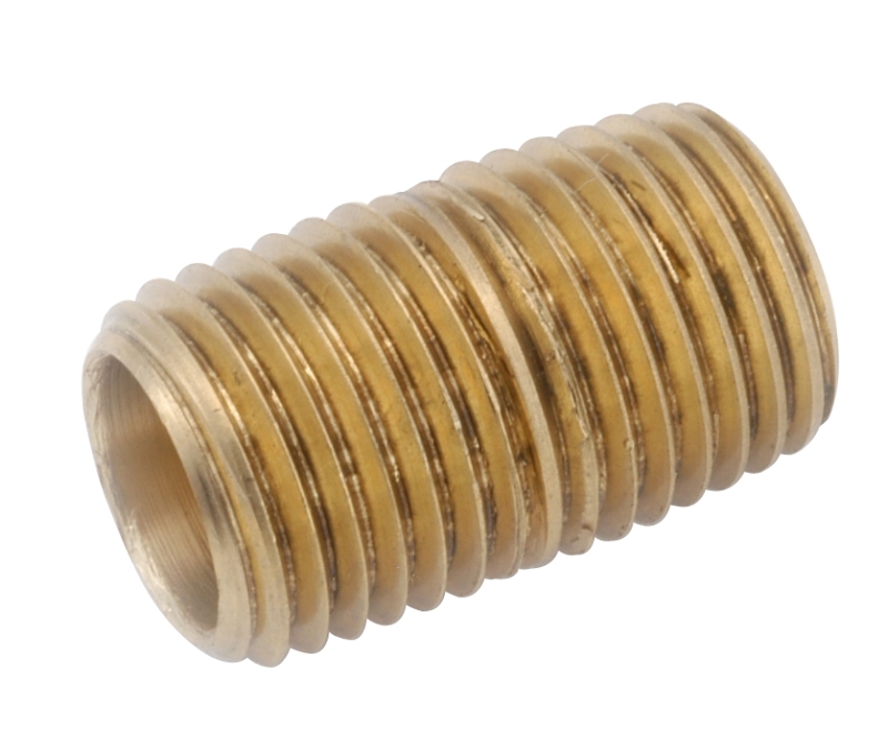 PIPE NIPPLE BRASS 1/8 CLOSE   
